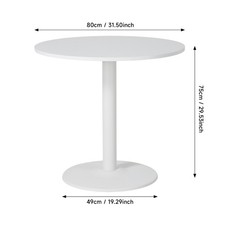 Round Pedestal Dining Table