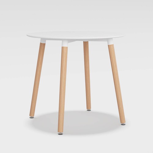 80cm round dining table mdf - 80cm,