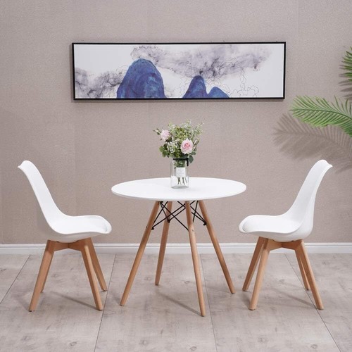 80cm round dining table - table, +