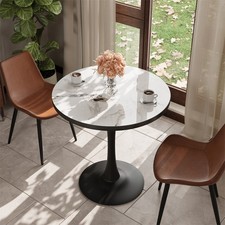 32" Kitchen Dining Table Round
