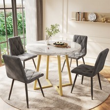 Round Dining Table for 4