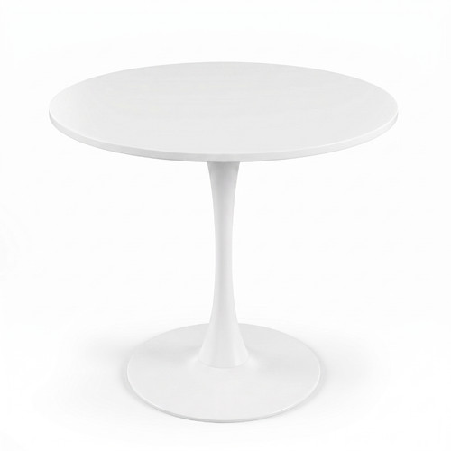 Round 80cm tulip dining table - 80cm,