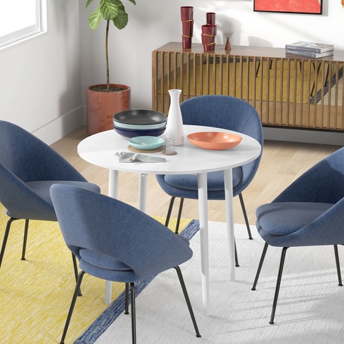 Folding dining table round - folding,