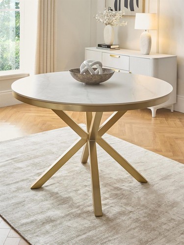 Savannah 120cm round ceramic - round,