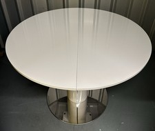 High Gloss White Round-Oval